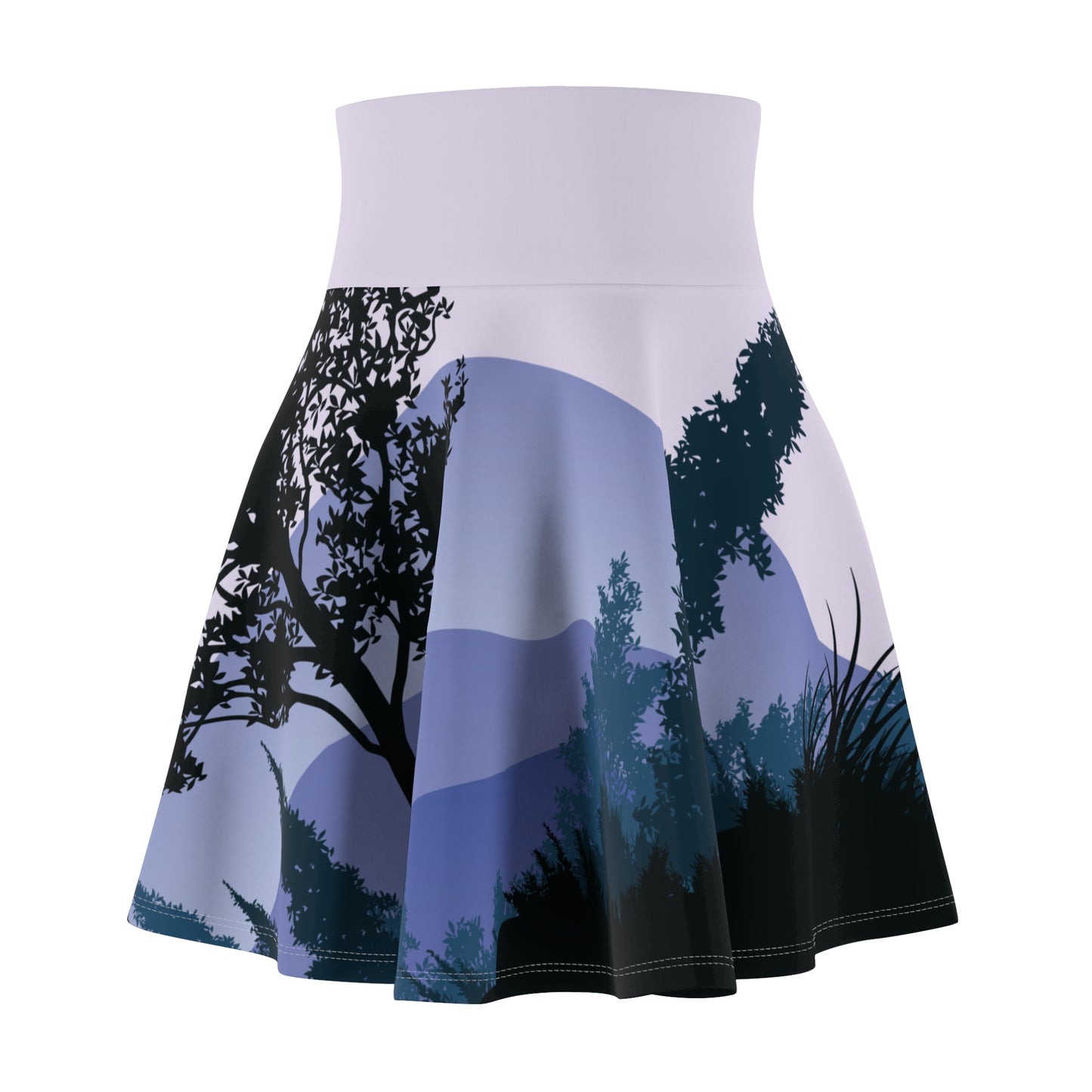 Winter Forest Skater Skirt | Spin Through the Cold | Feminine & Fierce