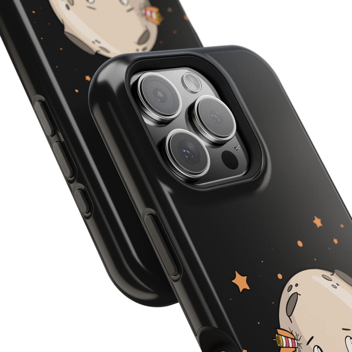 “Silent Galaxy” Phone Case | The Moon Alone in the Dark