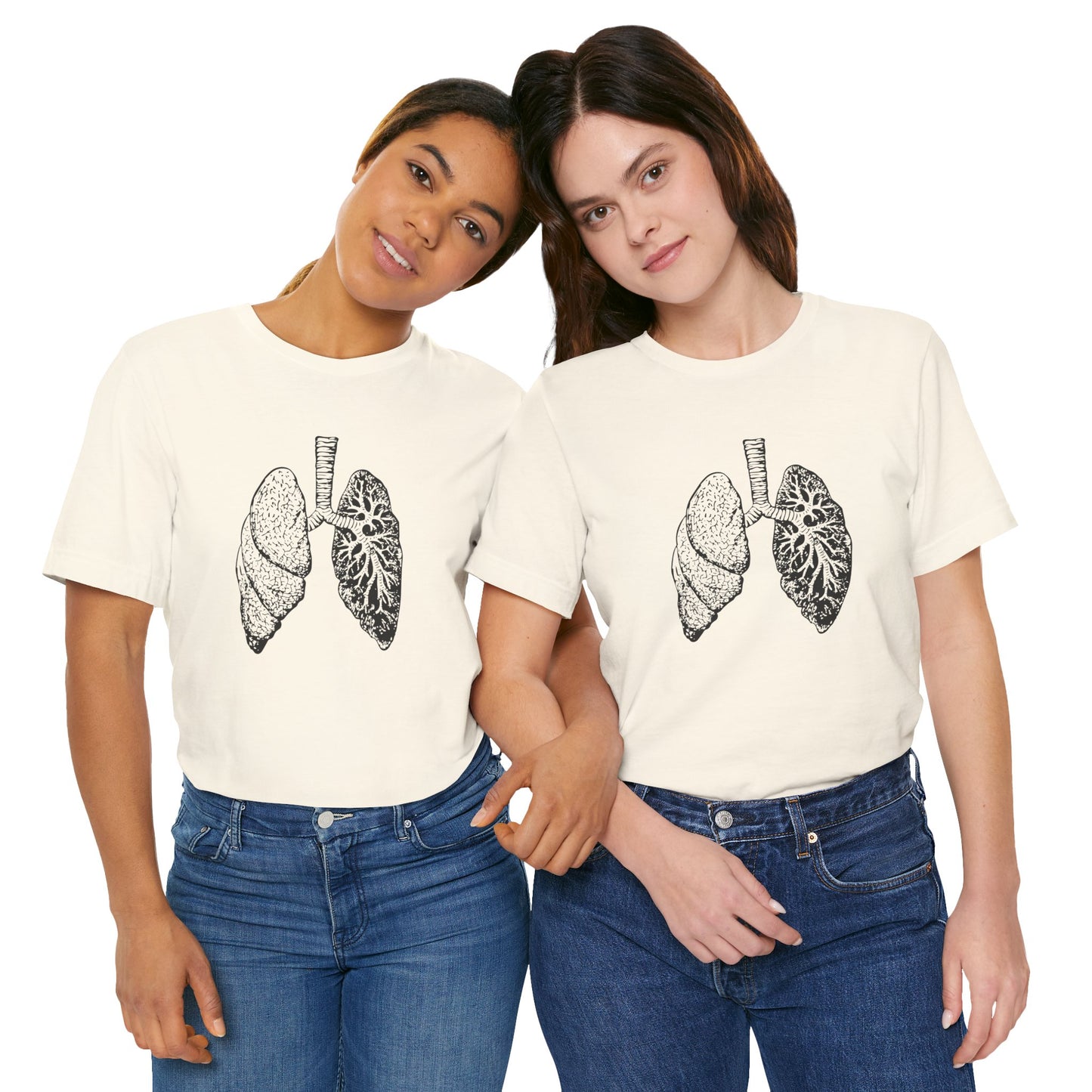 Unisex T-Shirt | Artistic Lung Anatomy Design