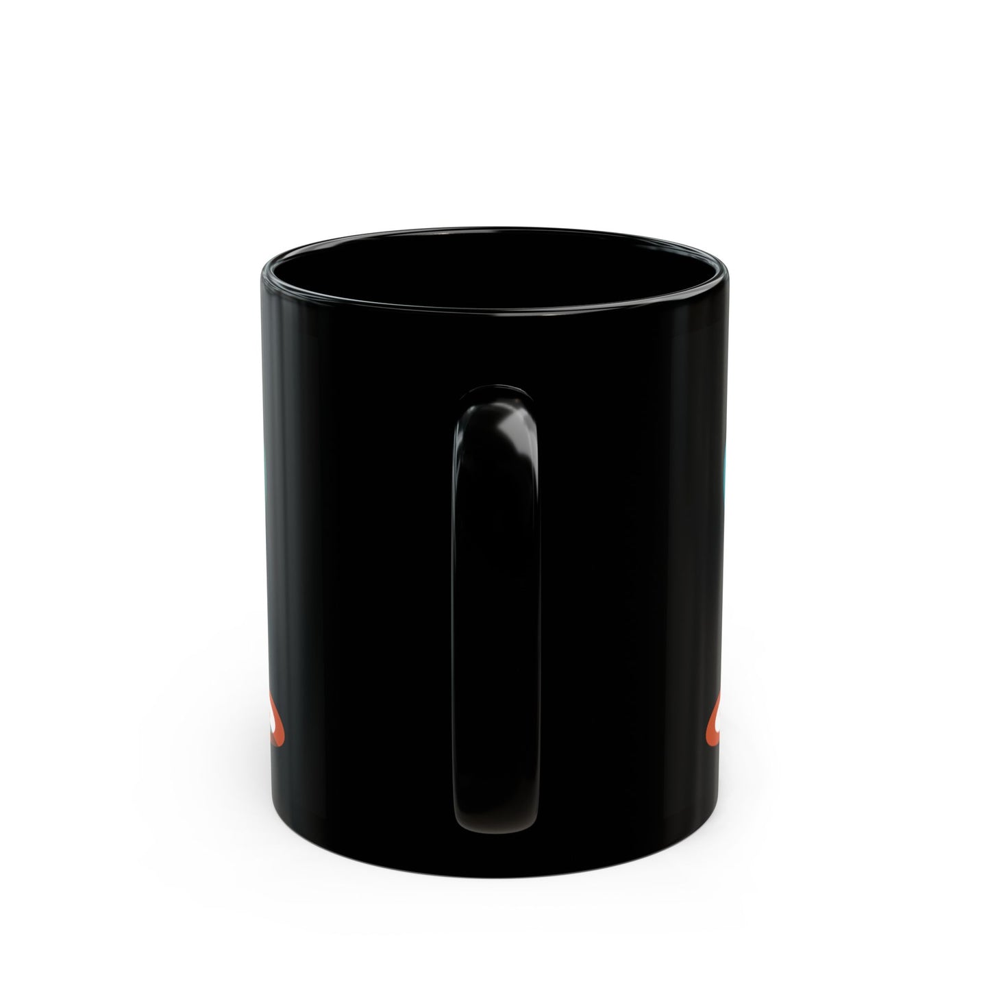 Aim High | Black Mug With Business Target Design | Your Daily Motivation Brew