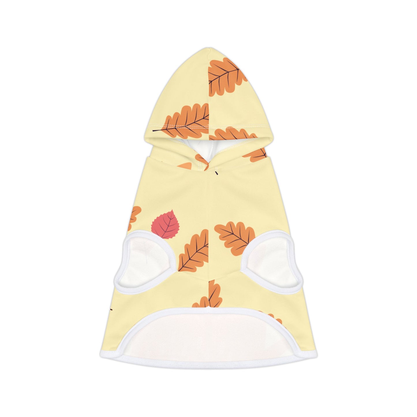 Pet Hoodie | Autumn Cat and Falling Leaves