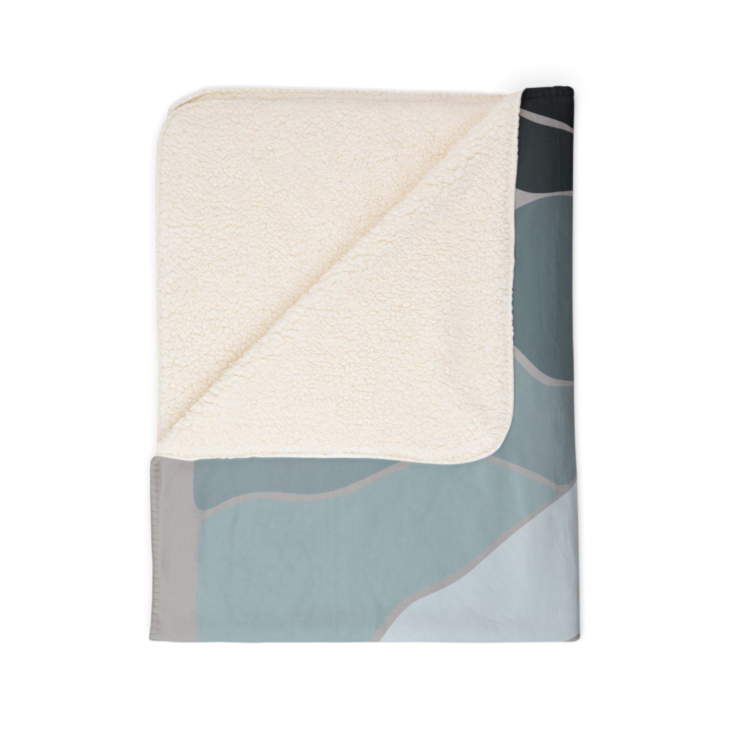 “Midnight Sky” Sherpa Blanket | Wrapped in Stillness