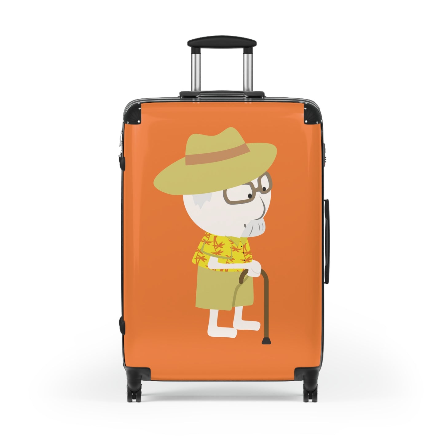 Minimalist Grandpa Suitcase | Travel with Character