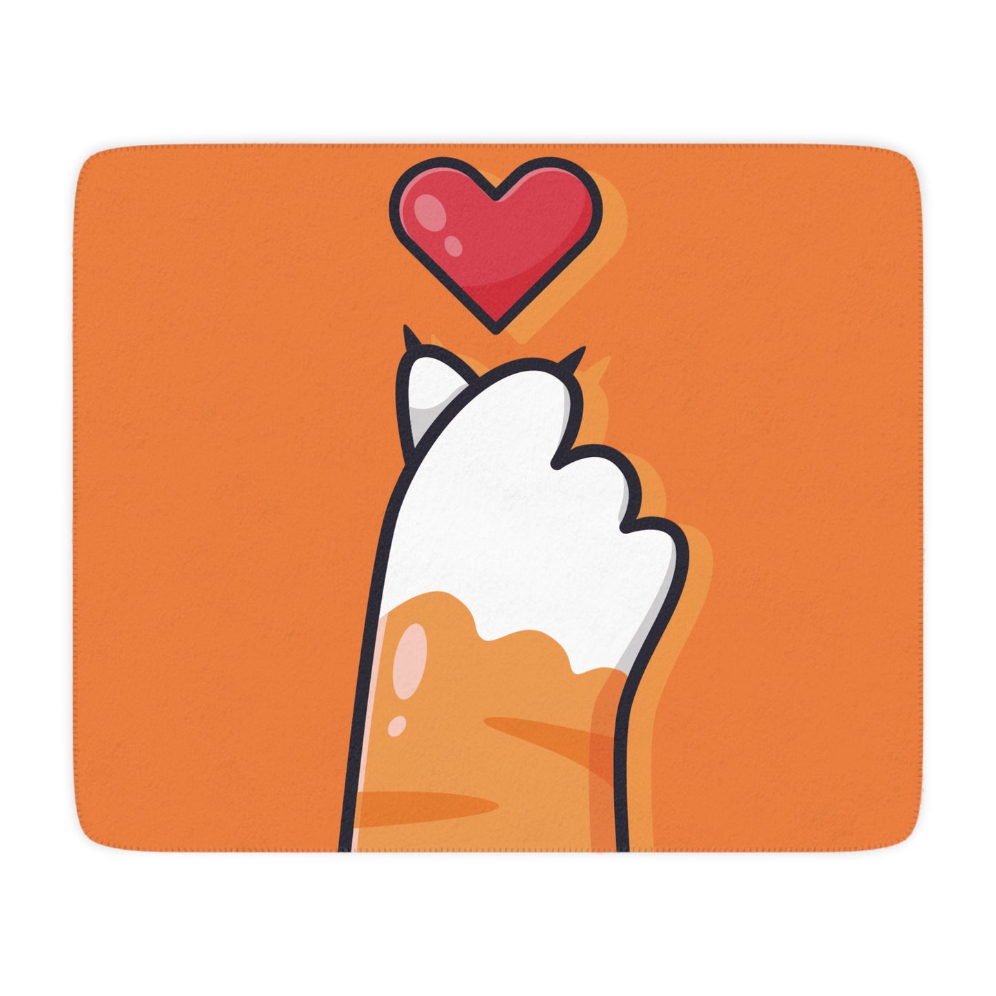Sherpa Blanket | Cat Claw Heart Design