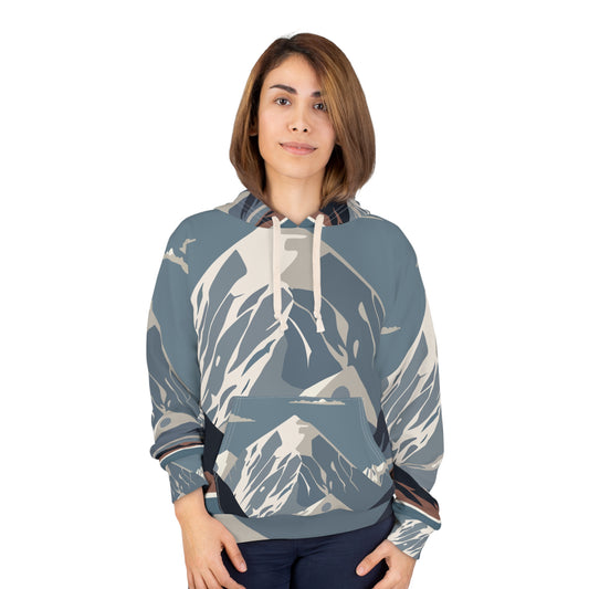 “At the Foot of the Mountain” Hoodie | A Calm Breath from Nature