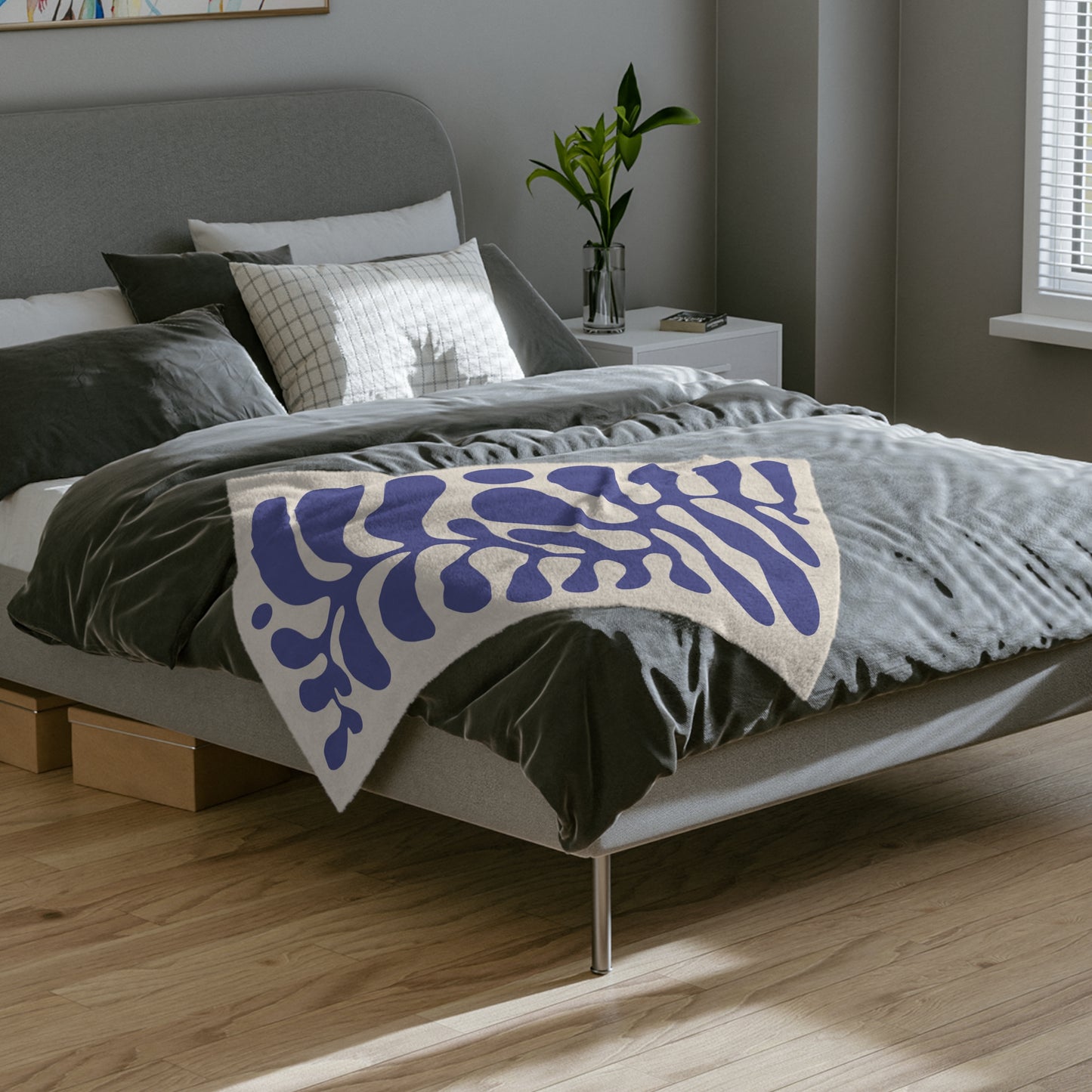 "Abstract Dream" Blanket | Modern Minimalist Art