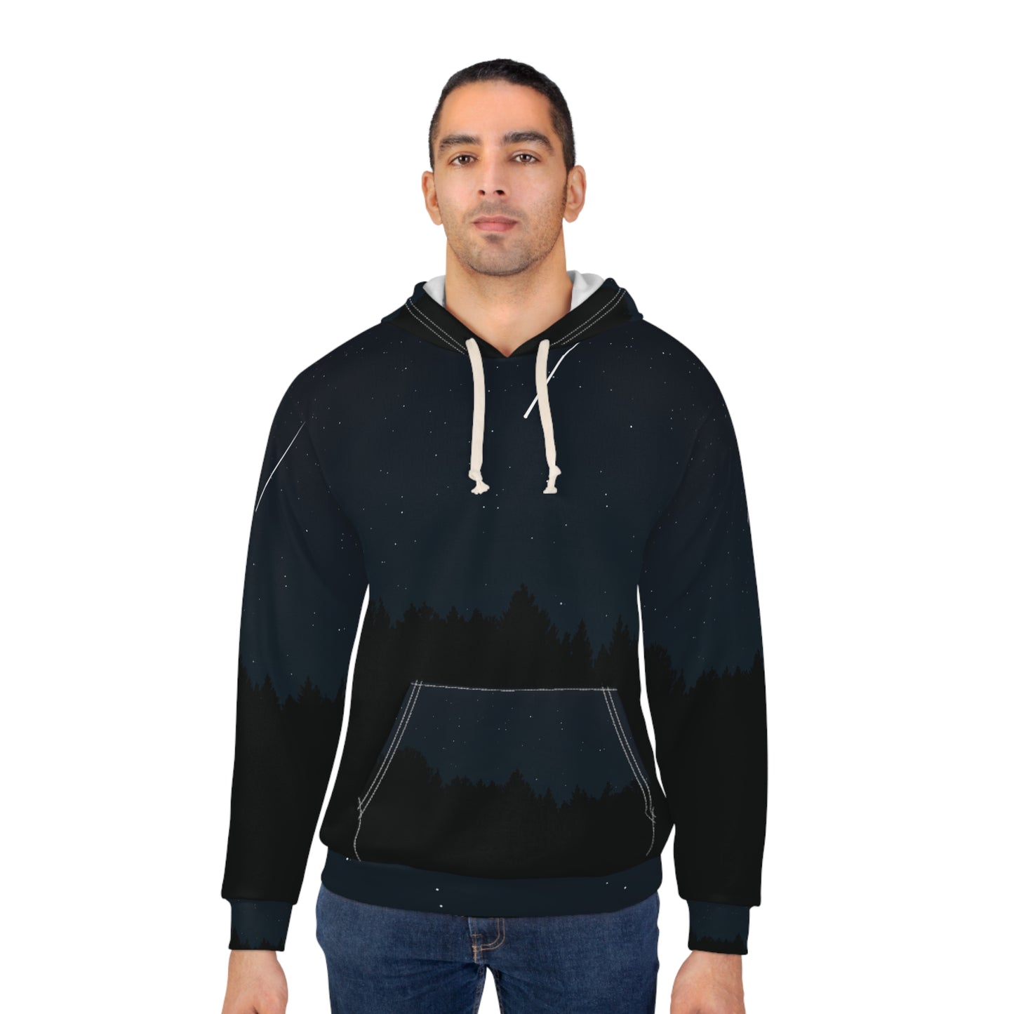 Unisex All-Over Hoodie | Under the Starry Sky