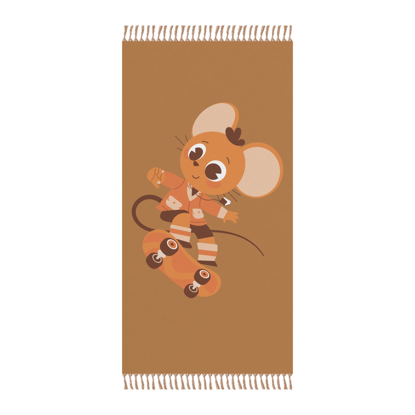 “Skate Mouse” Boho Beach Cloth | Bold, Playful & Free-Spirited