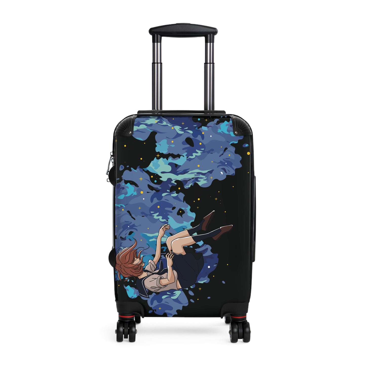 2D Art Suitcase | Girl & Water Scene