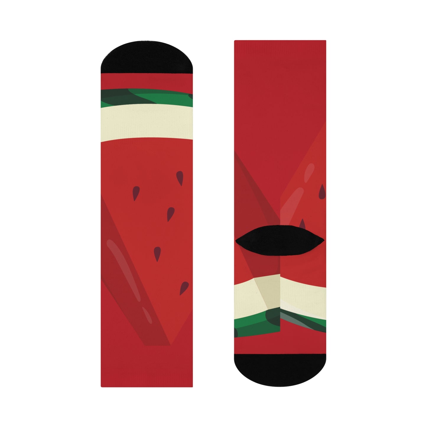 Fresh Watermelon Cushioned Socks | Sporty, Playful, Minimal