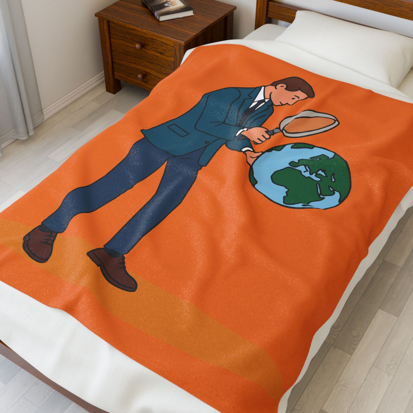 Velveteen Plush Blanket | “Lost Ham” Edition | Soft, Smart & Fun