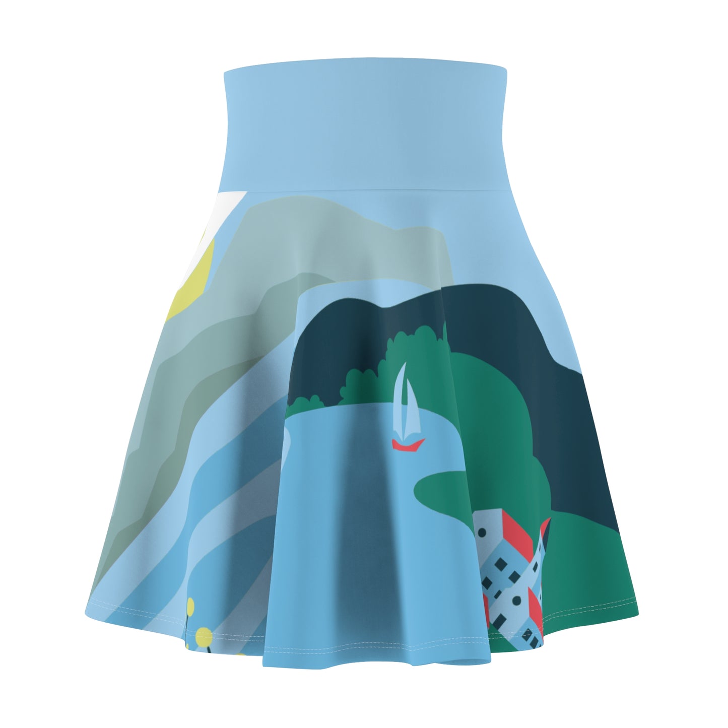 Skater Skirt | Village by Sea & Mountain | Breathe Nature & Freedom
