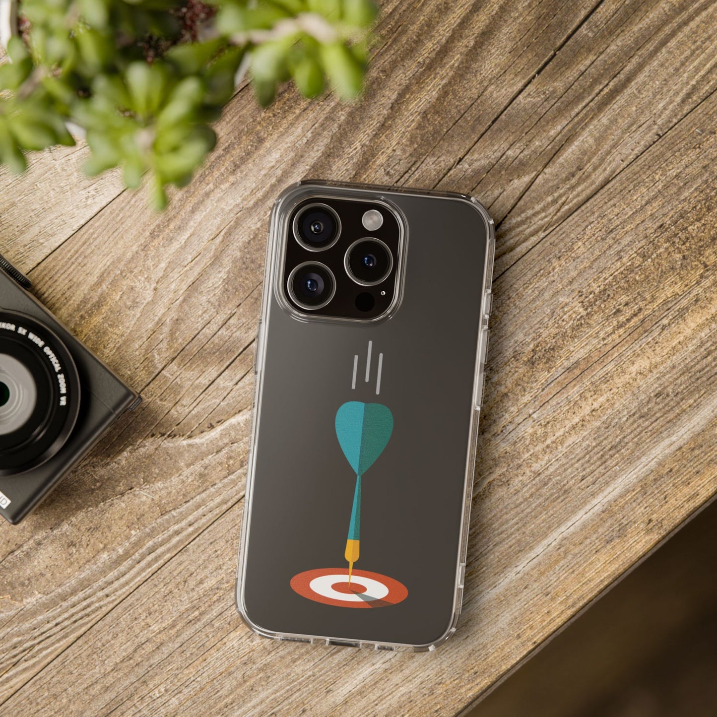 Hit Your Goals | Clear Phone Case | Power Accessory for Big Thinkers