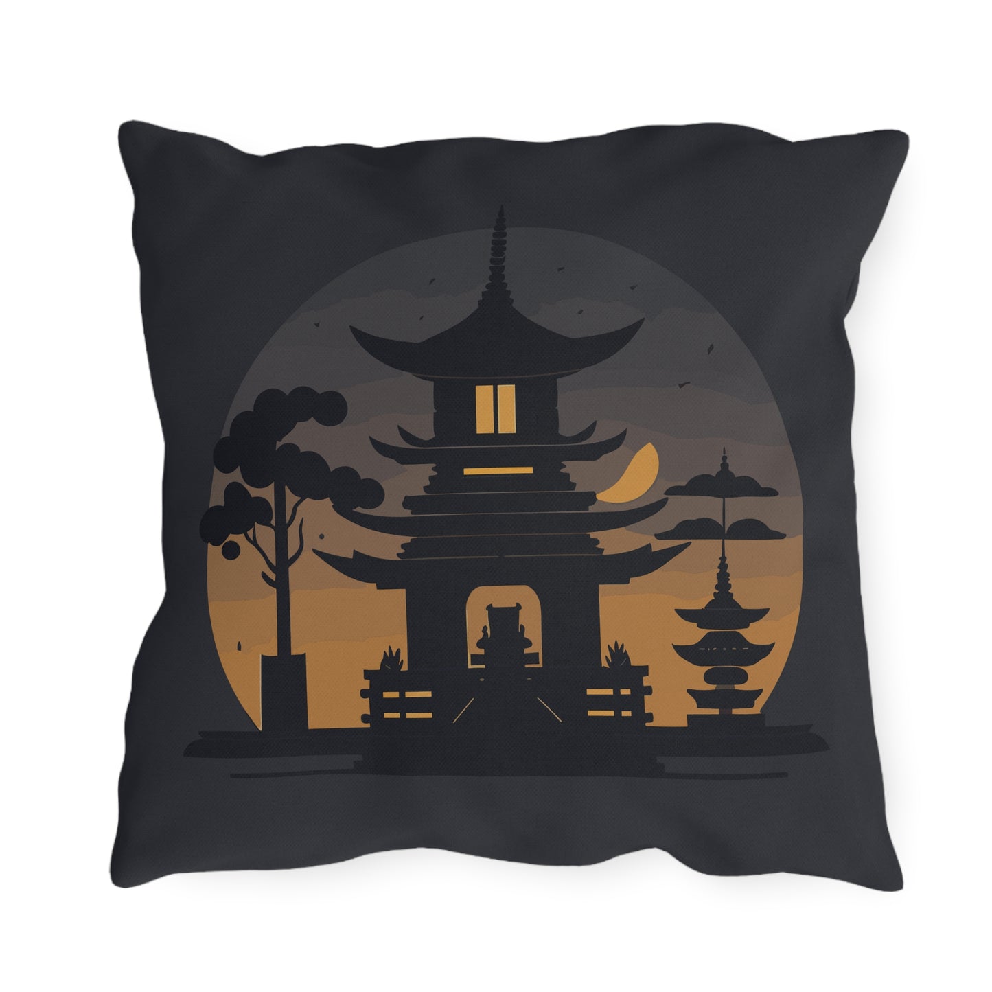 “Tibetan Light” Outdoor Pillow | Stillness in the Open Air