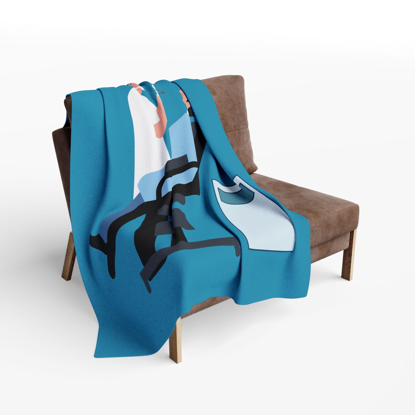 “Smiles & Comfort” Arctic Fleece Blanket | Dentist-Inspired Design