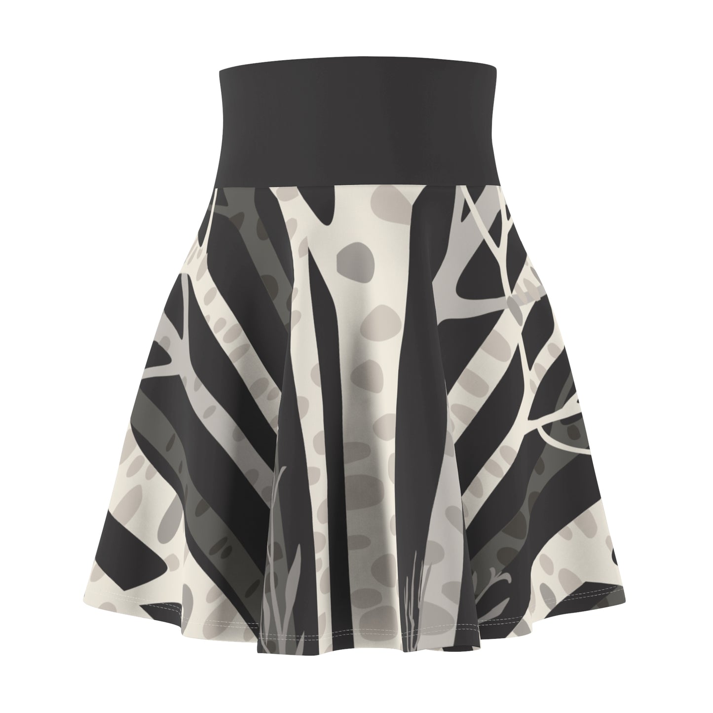 Skater Skirt | Night Forest Tree Print