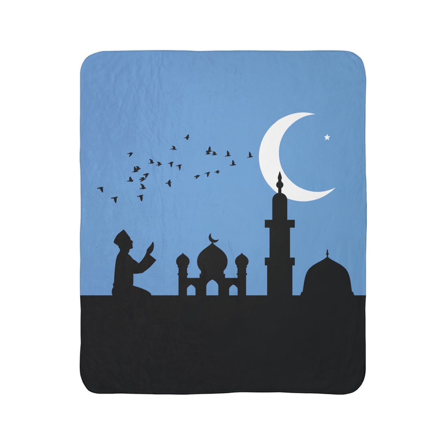 "Prayer Moment" Sherpa Blanket | Softness for the Soul