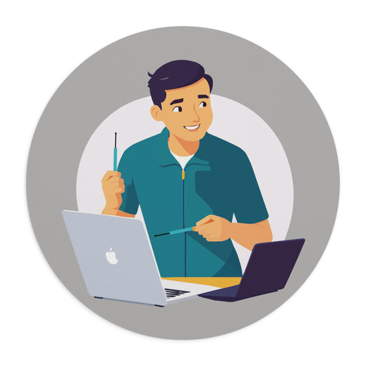 Work Mode Mouse Pad | Smooth Moves, Sharp Style | A Small Touch That Speaks Volumes