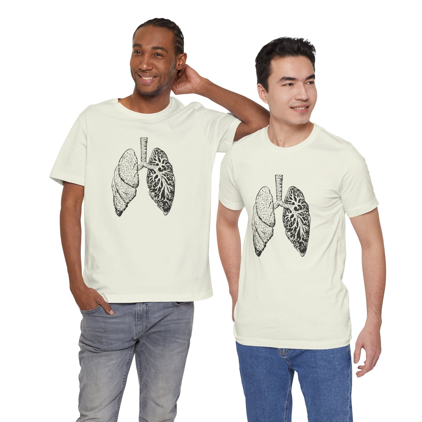 Unisex T-Shirt | Artistic Lung Anatomy Design