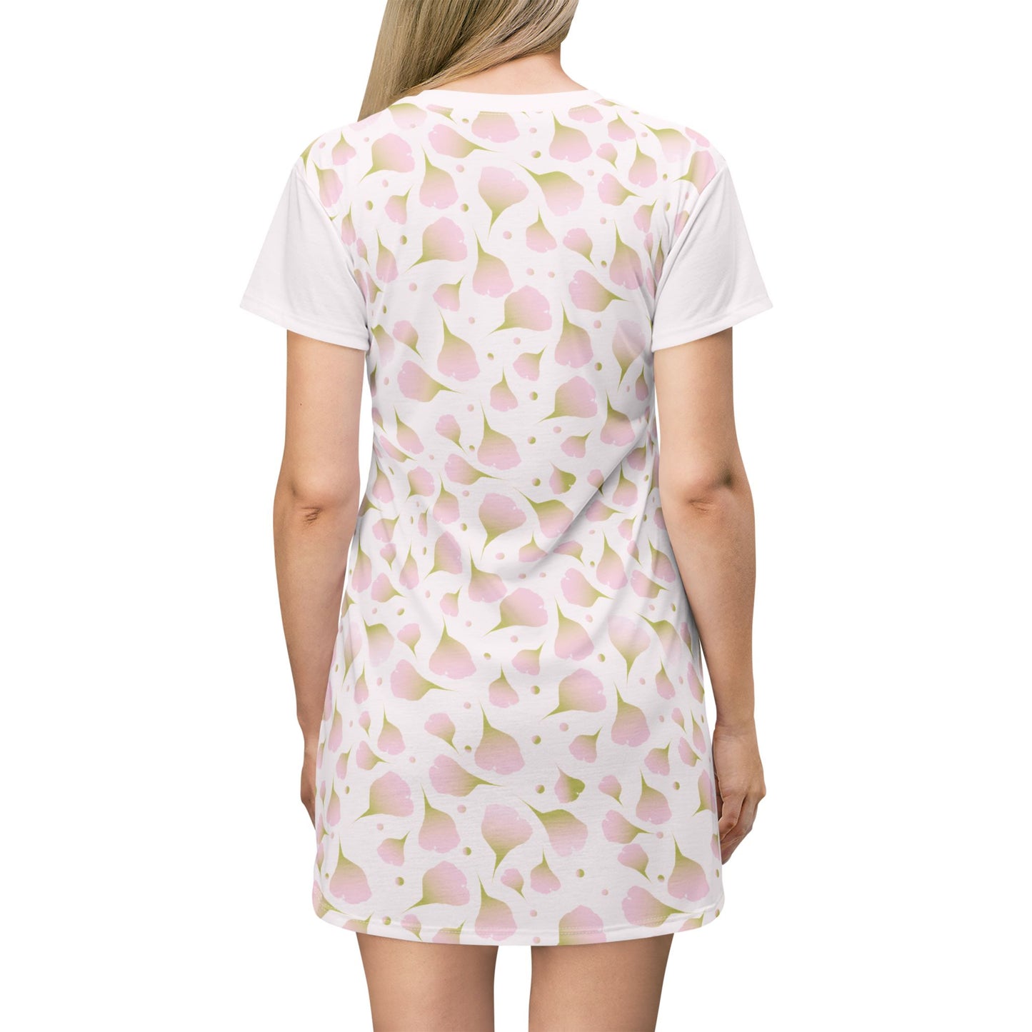 Women’s T-Shirt Dress | Rose Petals | Elegant – Feminine – Stylish