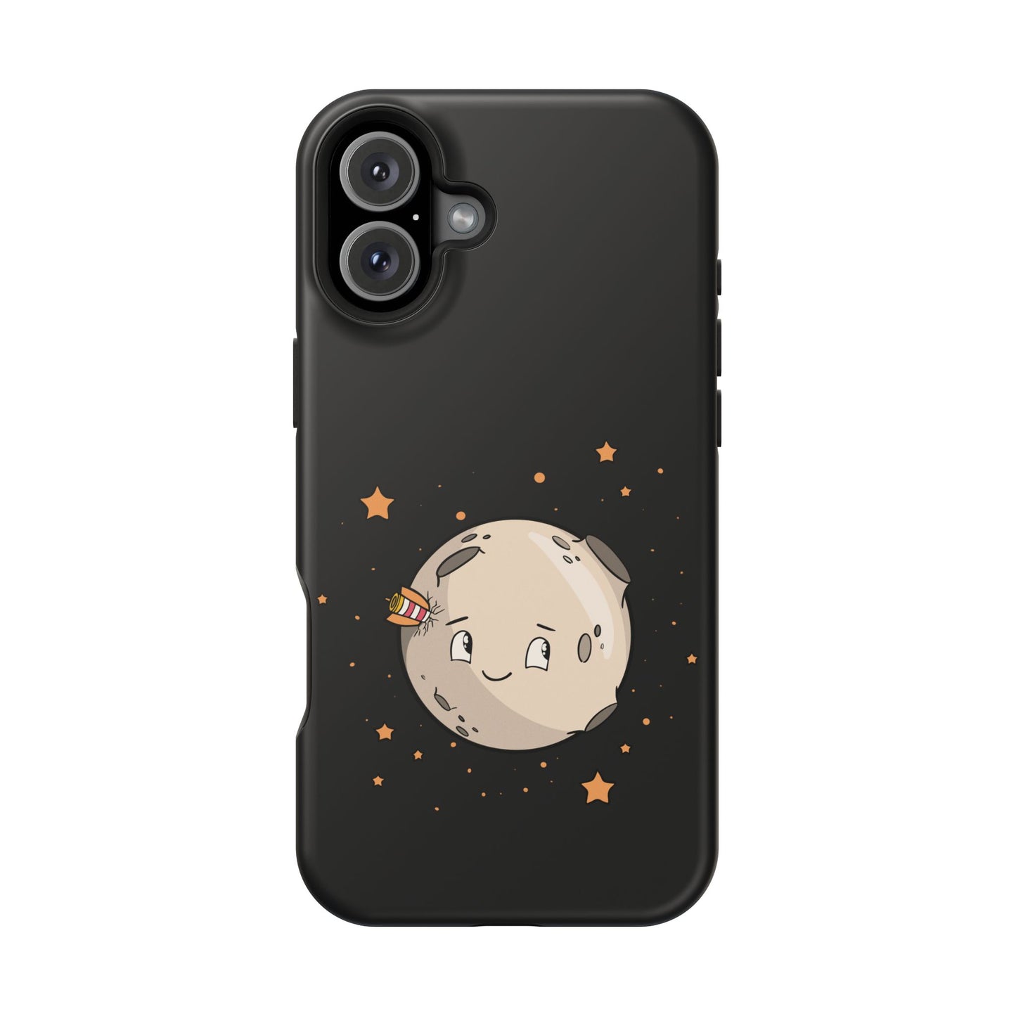 “Silent Galaxy” Phone Case | The Moon Alone in the Dark