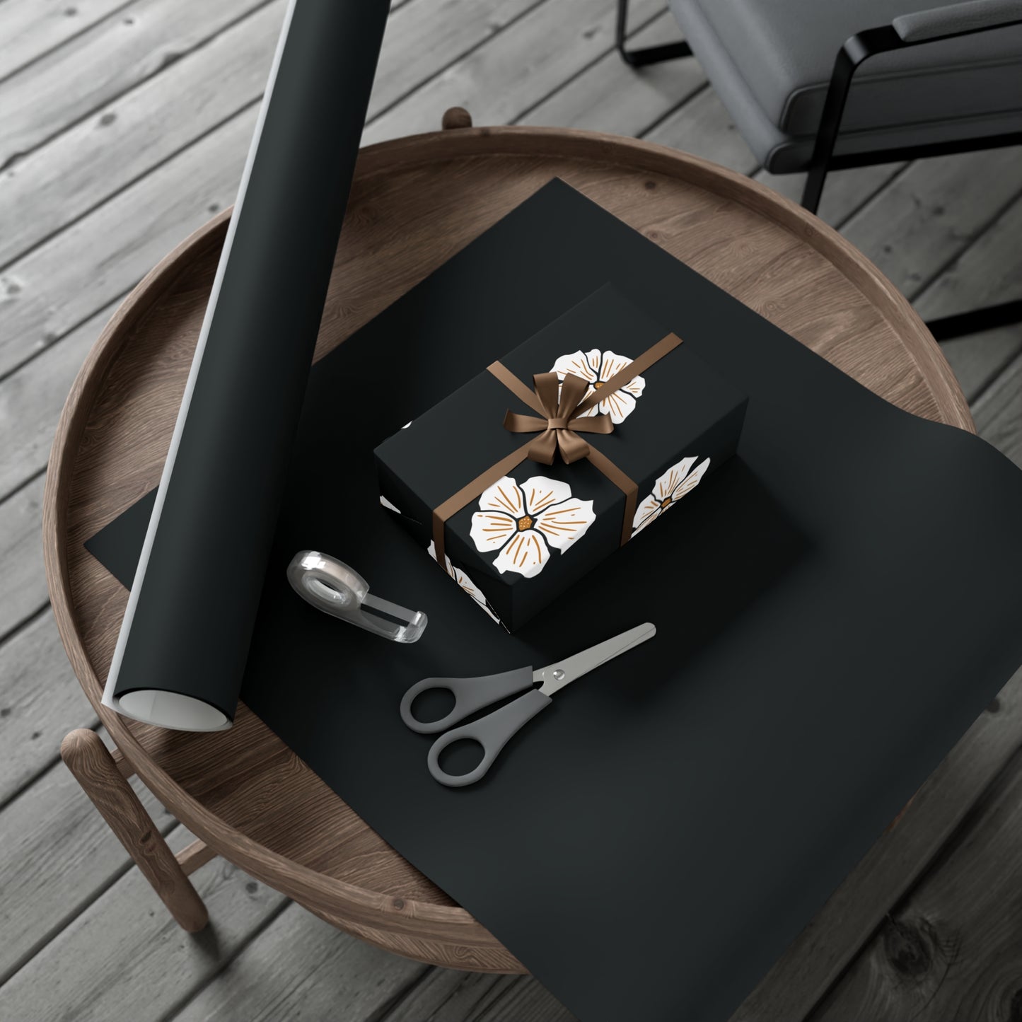 Luxury Bloom Gift Wrap | Elegant Floral Wrapping Paper