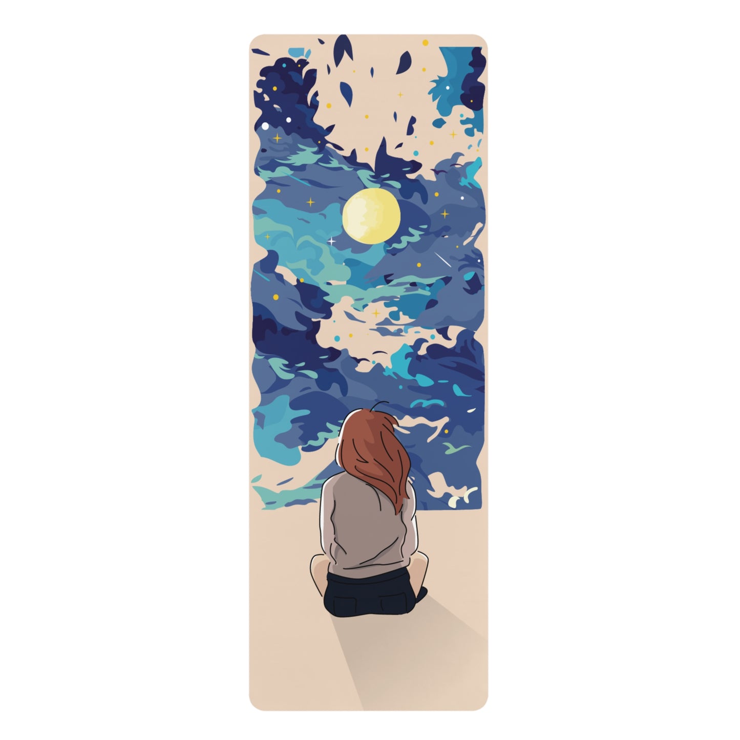 MoonGaze | Rubber Yoga Mat