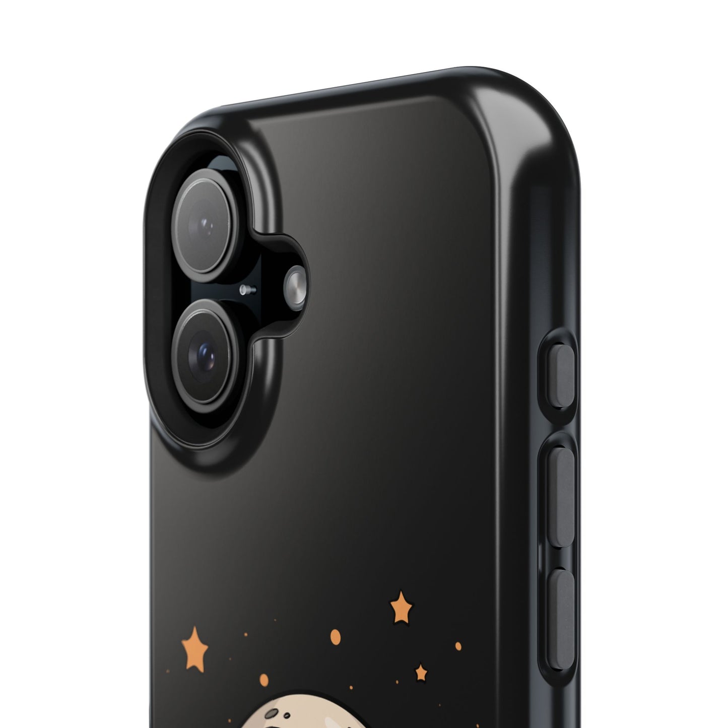 “Silent Galaxy” Phone Case | The Moon Alone in the Dark