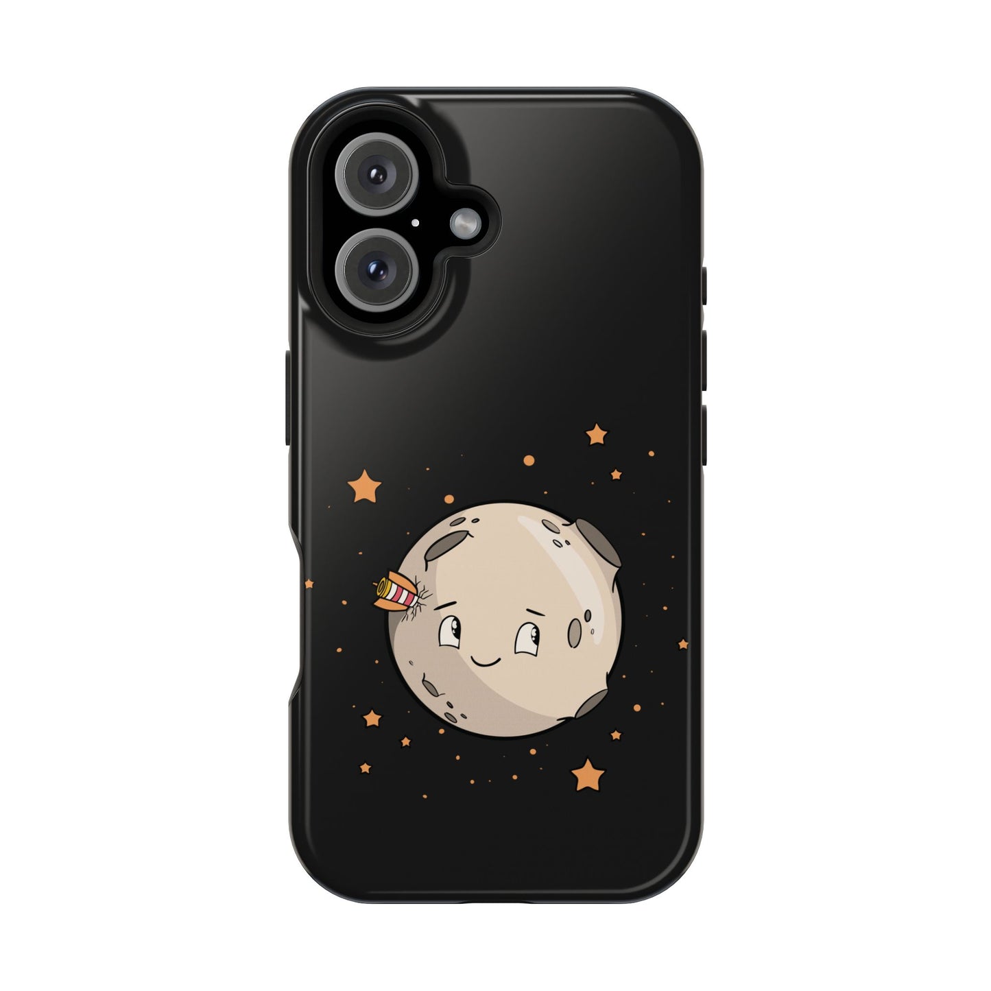 “Silent Galaxy” Phone Case | The Moon Alone in the Dark