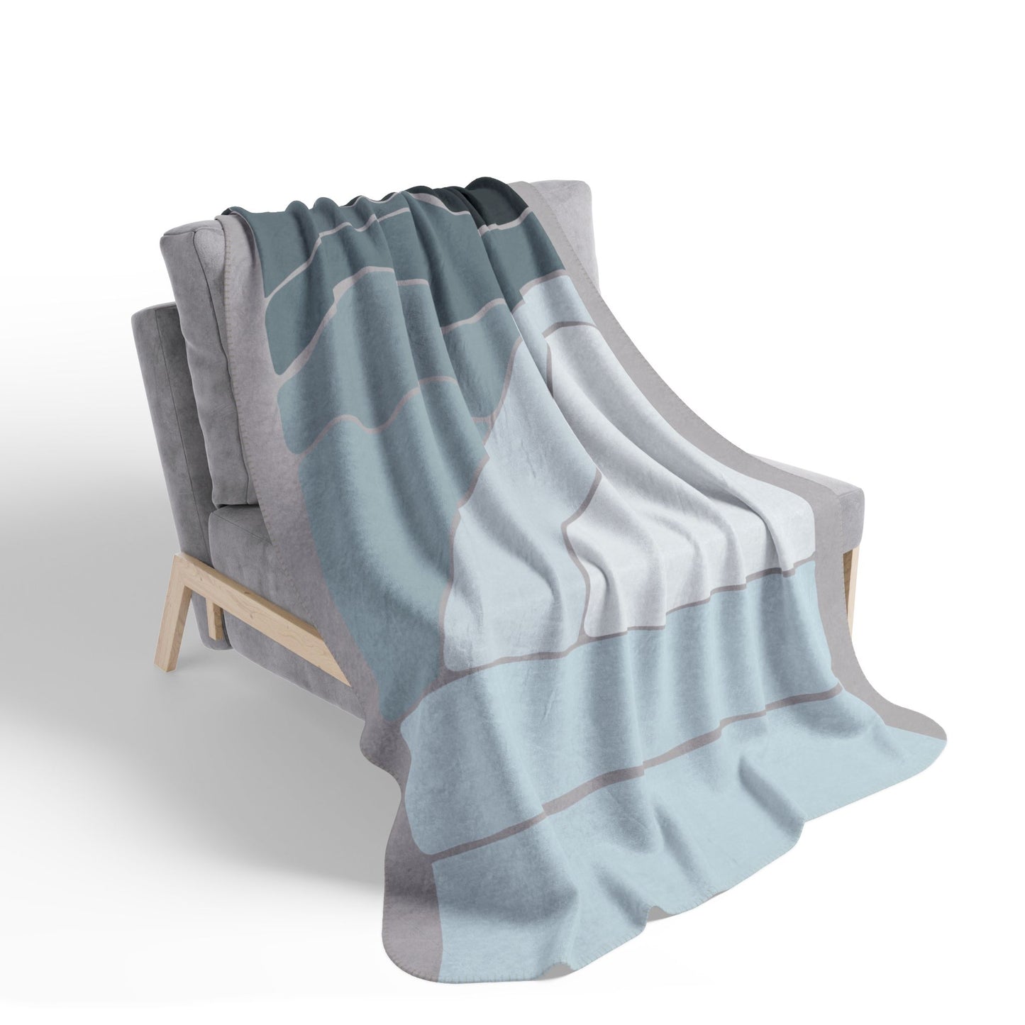 “Midnight Sky” Sherpa Blanket | Wrapped in Stillness