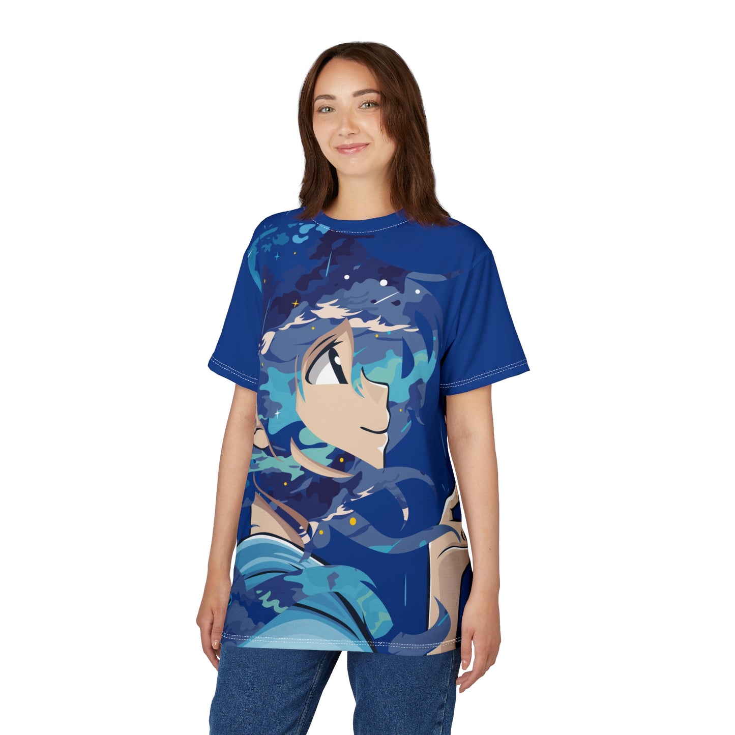 Premium Artistic Tee | The Girl in the Rain