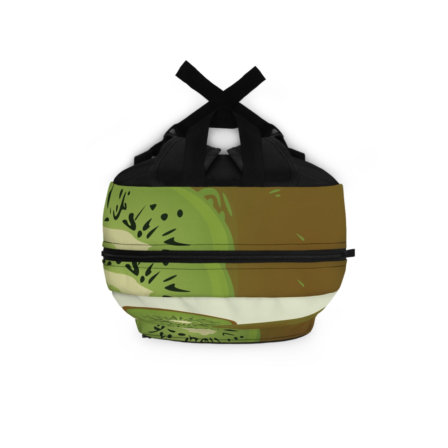 “Zesty Vibes | Fruit Print Kiwi Backpack | Fresh – Friendly – Fun!”