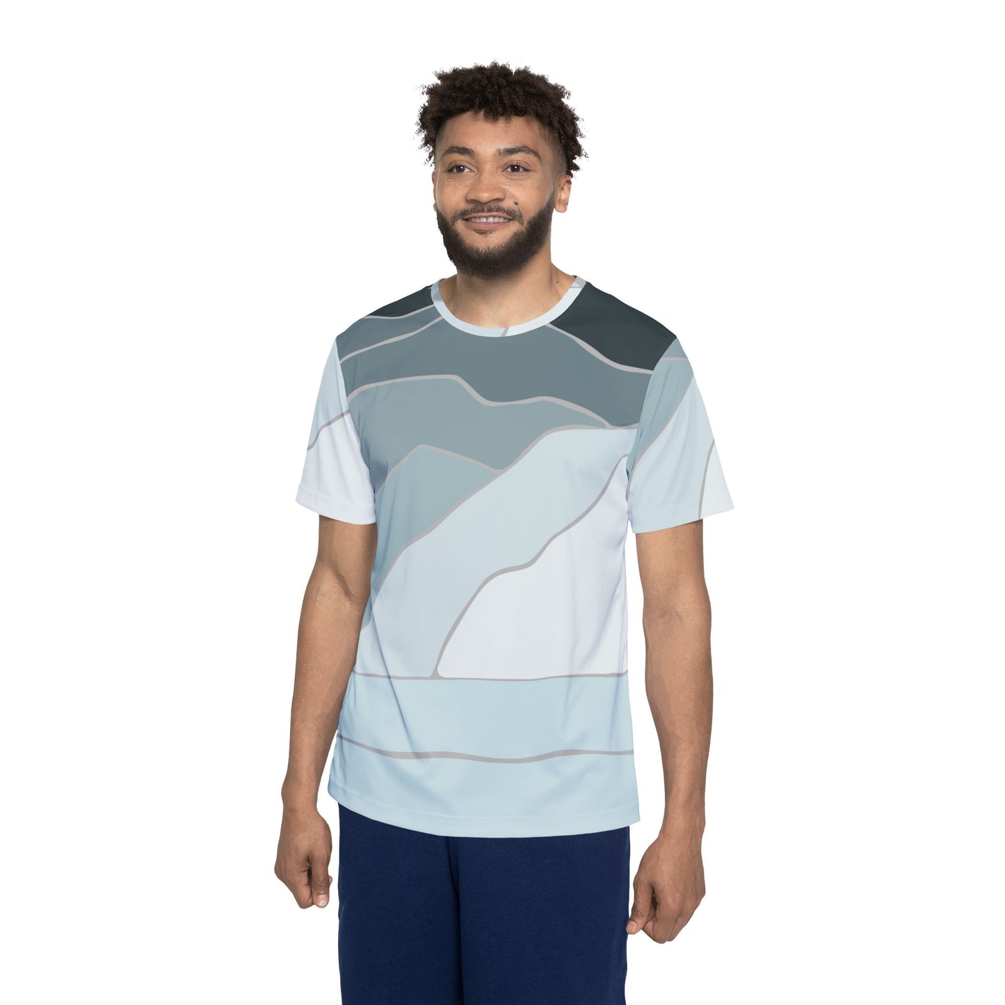 “Silent Sky” Men’s Sports Jersey | Touch the Night