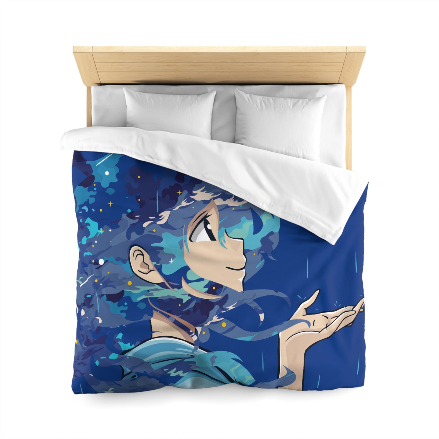 Premium Microfiber Duvet Cover | The Girl in the Rain