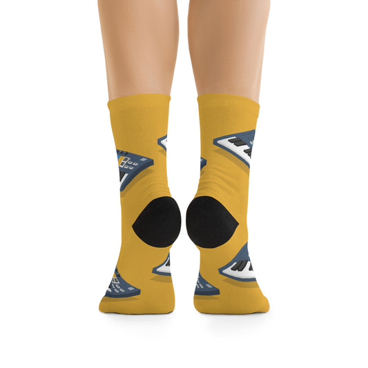 “Sound in Steps” Recycled Socks | DJ-Inspired, Planet-Friendly, Full of Vibe