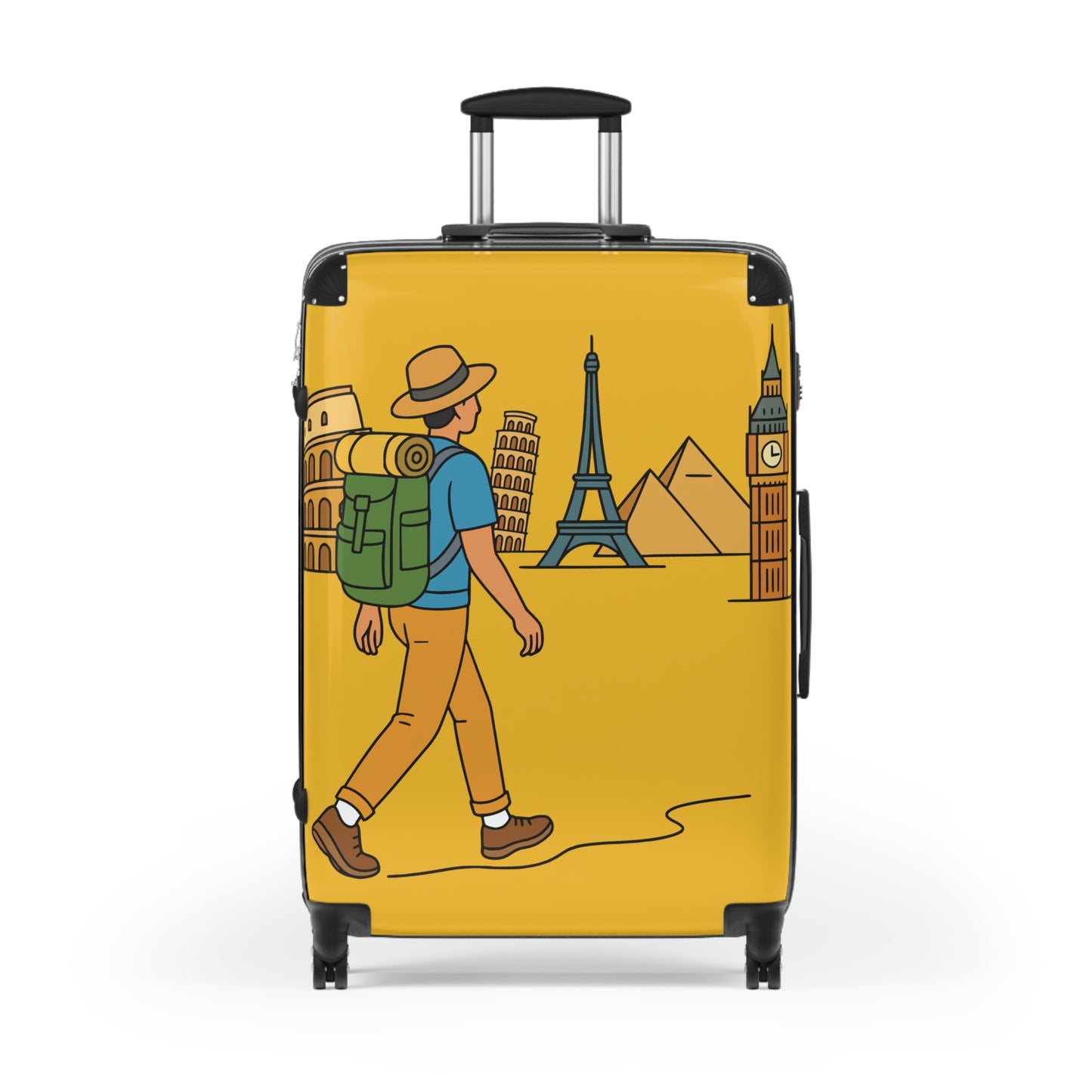 Premium Travel Suitcase | “World Journey” Edition