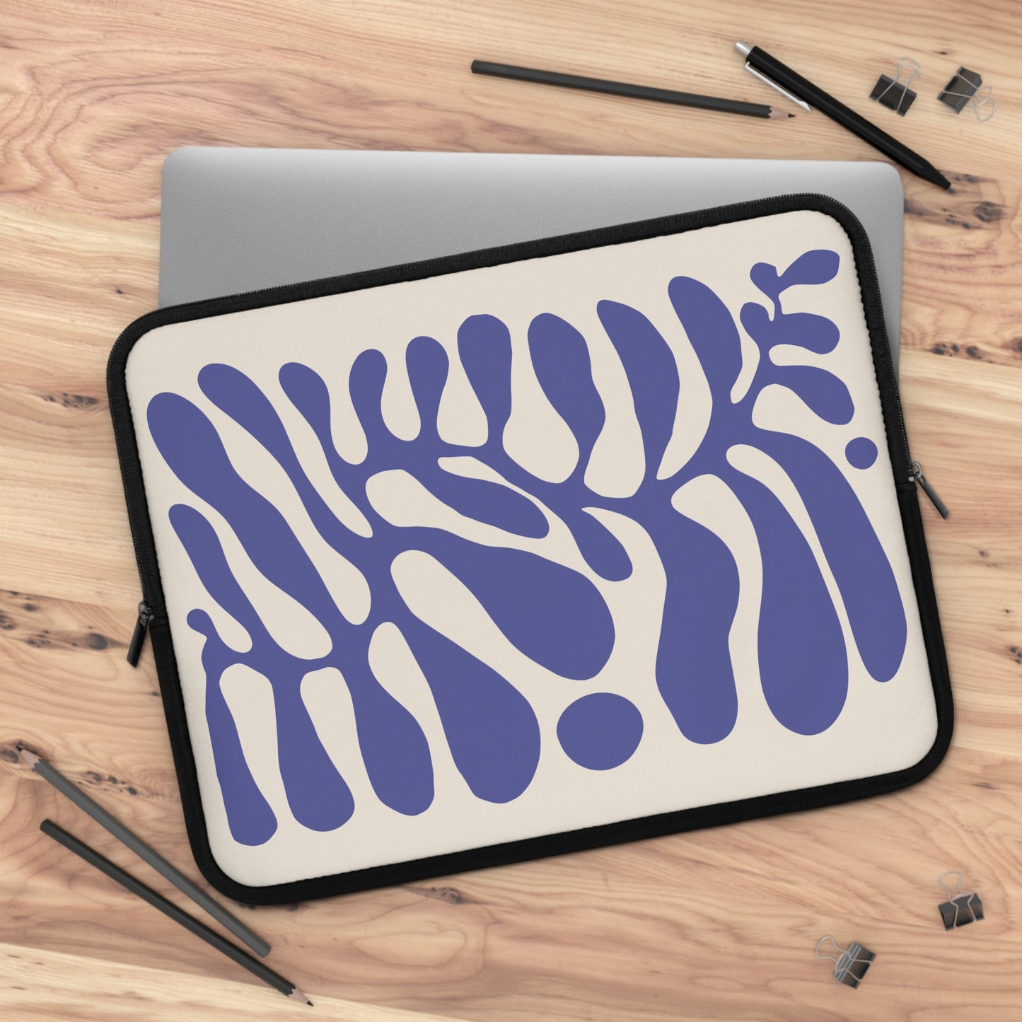 "Abstract Flow" Laptop Sleeve | Modern Minimalist Design