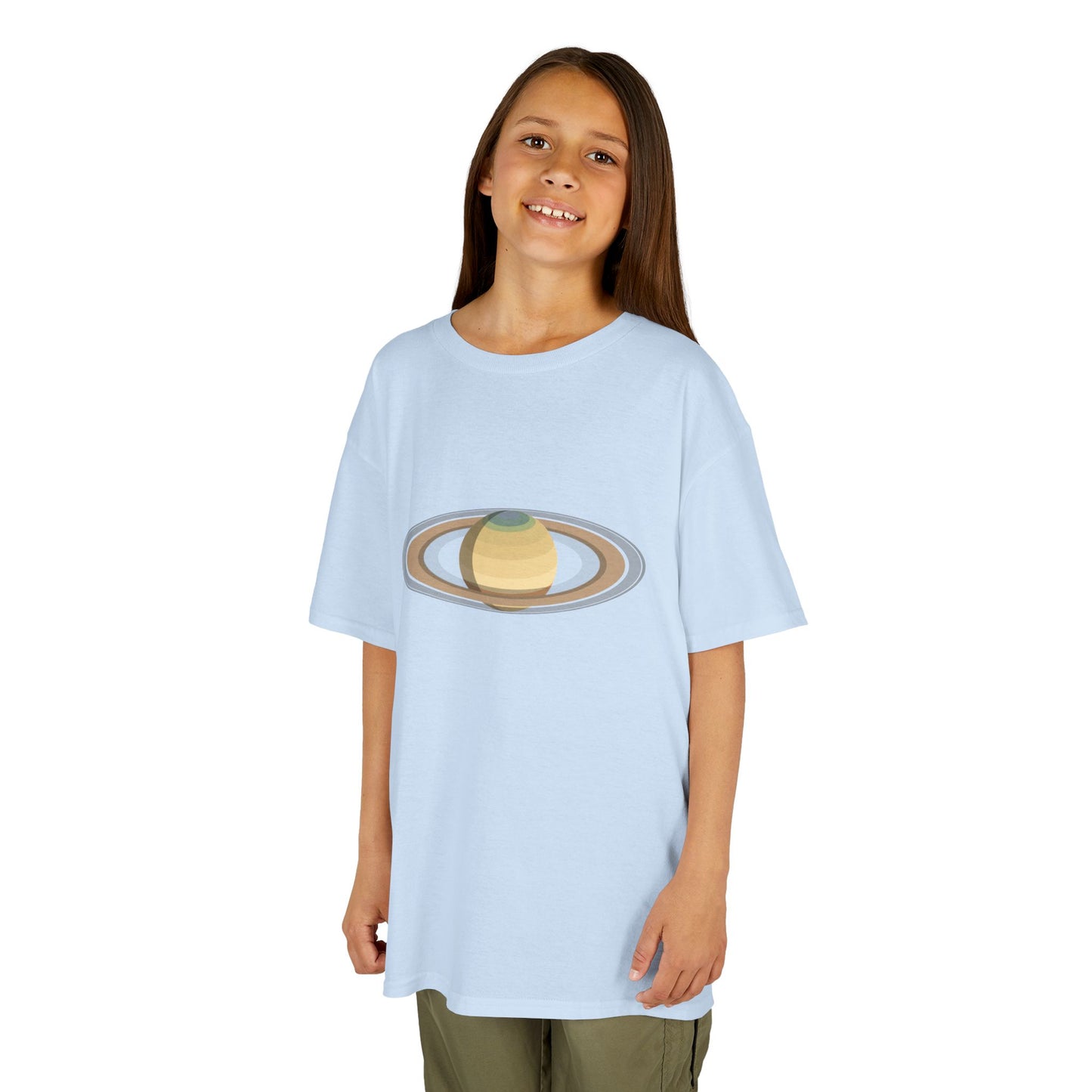 “Little Saturn” Kids Tee | A Planet-Sized Imagination
