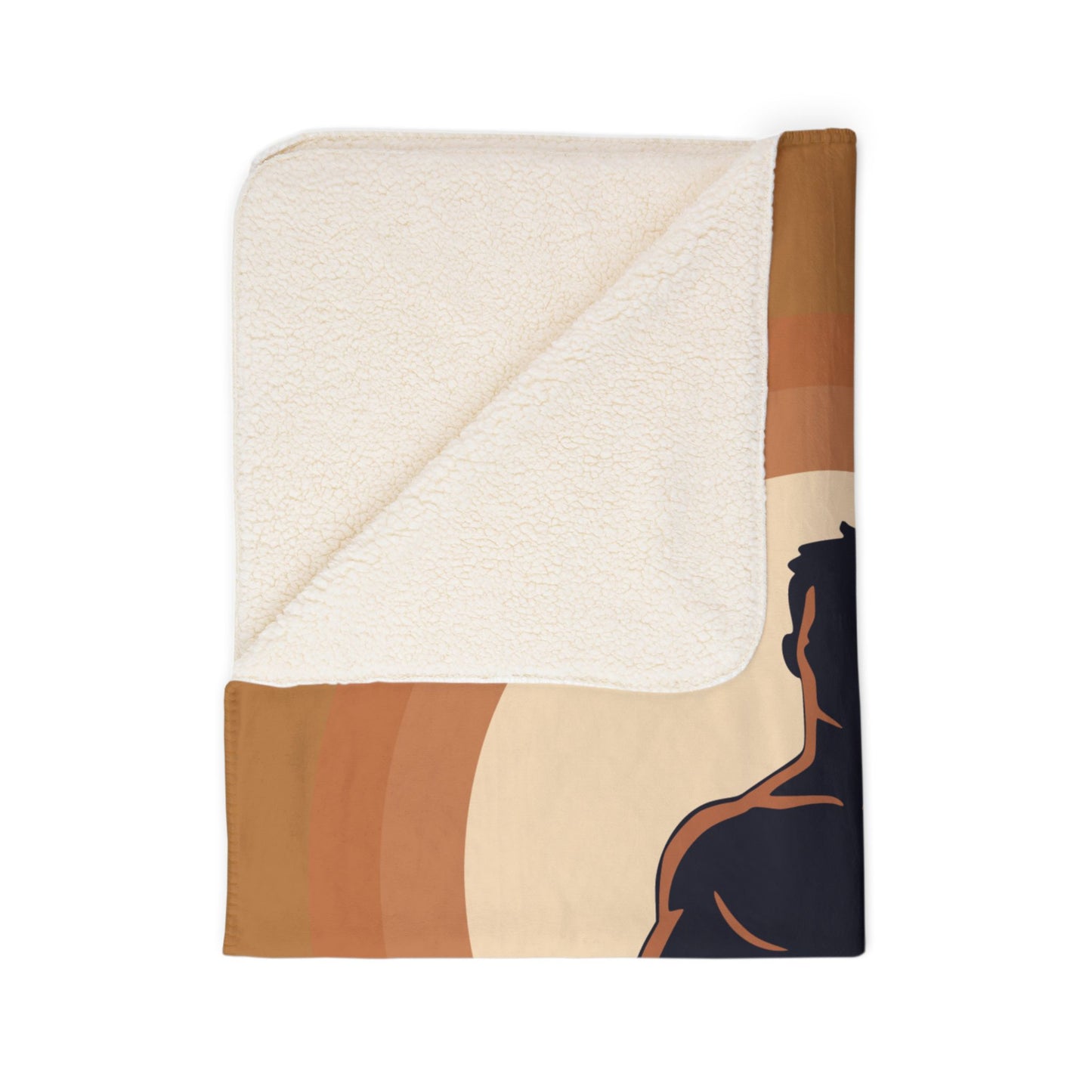 “Zen Lotus” Sherpa Blanket | Inner Peace in Every Fiber