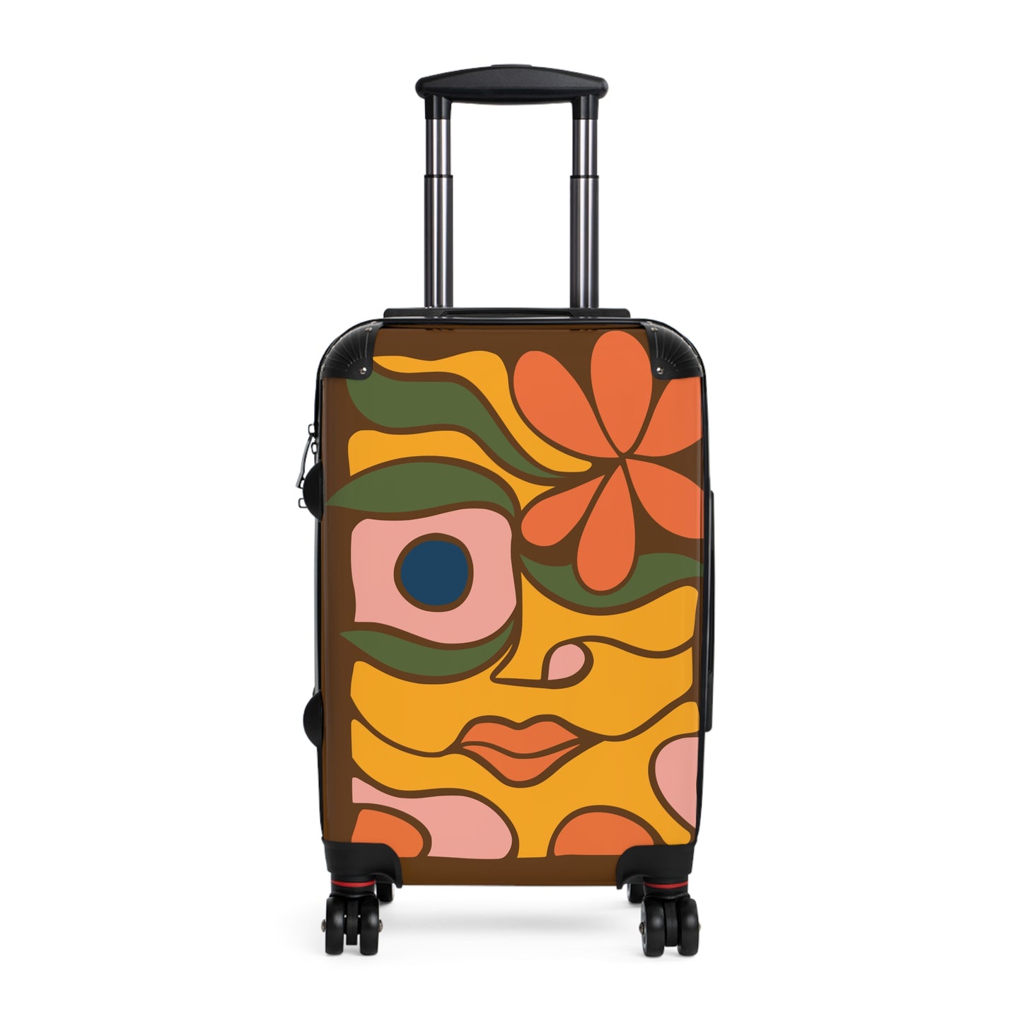 Premium Abstract Art Suitcase | Travel in Style