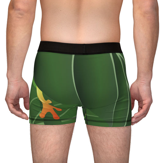 Frog Leaf Hug Boxers | Cute & Chill Men’s Underwear With Fun Vibes
