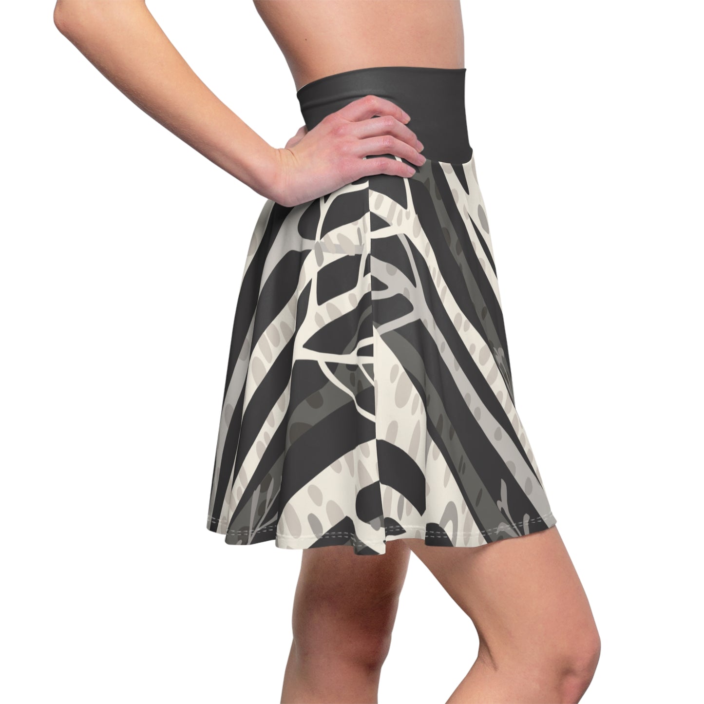 Skater Skirt | Night Forest Tree Print
