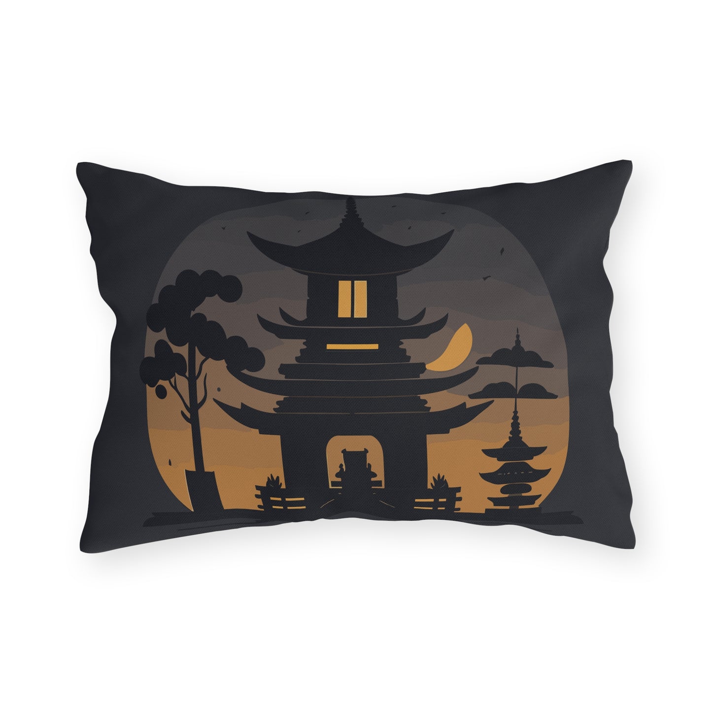“Tibetan Light” Outdoor Pillow | Stillness in the Open Air