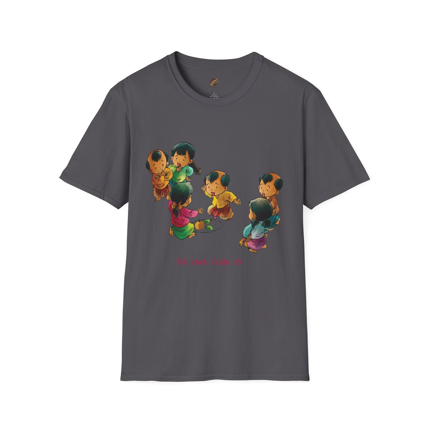 "Flag Snatching" Unisex T-Shirt – Vietnamese Childhood Nostalgia | Traditional Folk Game Graphic Tee