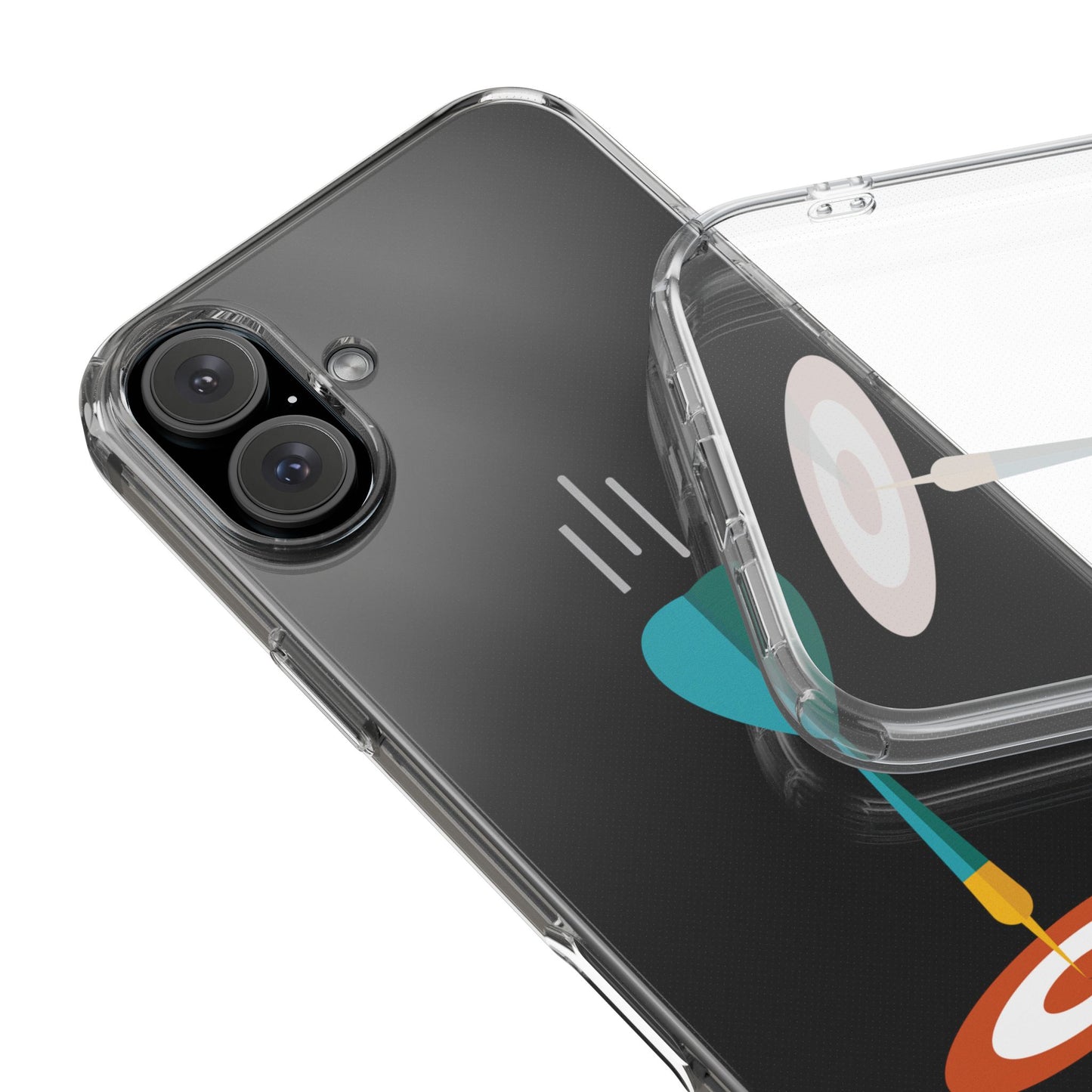 Hit Your Goals | Clear Phone Case | Power Accessory for Big Thinkers