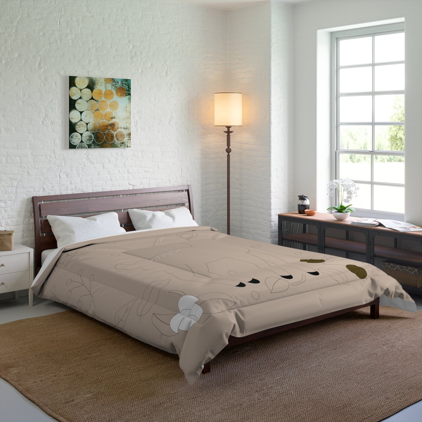 Autumn Deer Comforter | Cozy Sleep | Elegant Bedroom Decor