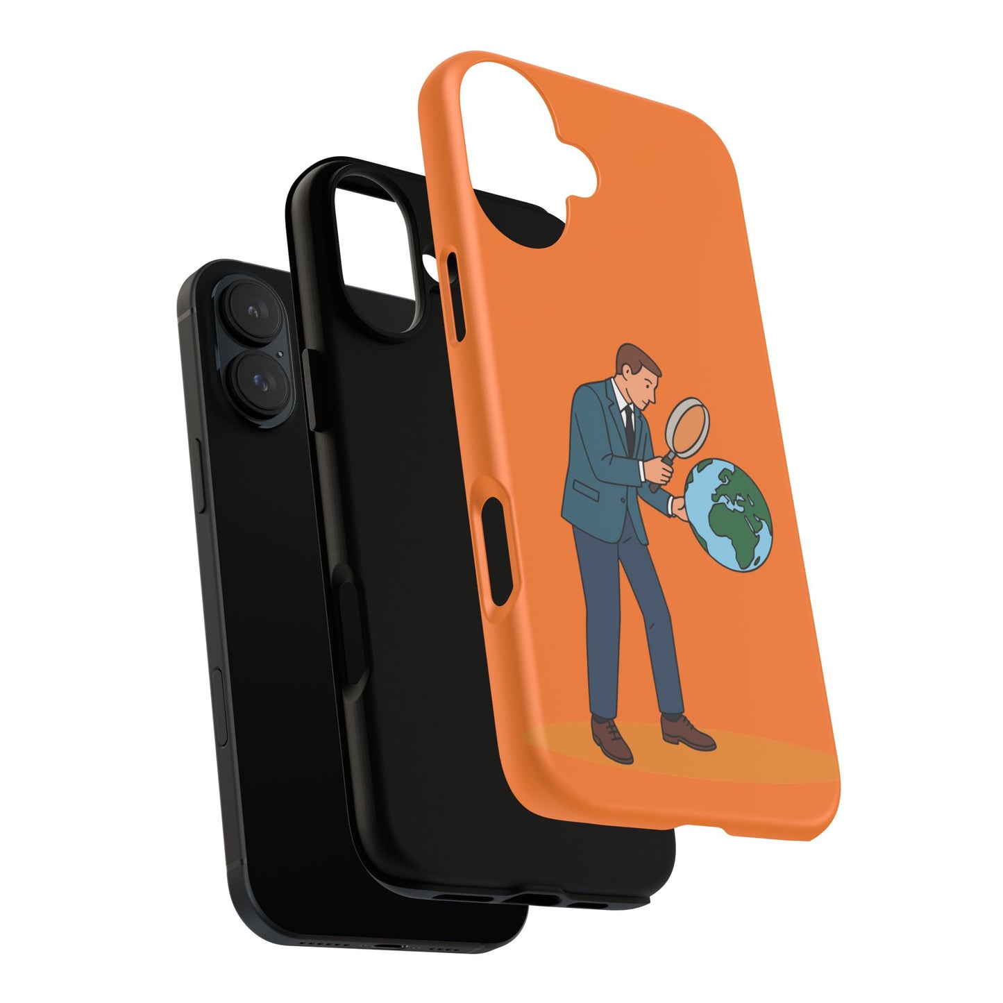 “Ham Finding Ham” Tough Phone Case | Playfully Bold & Minimalist