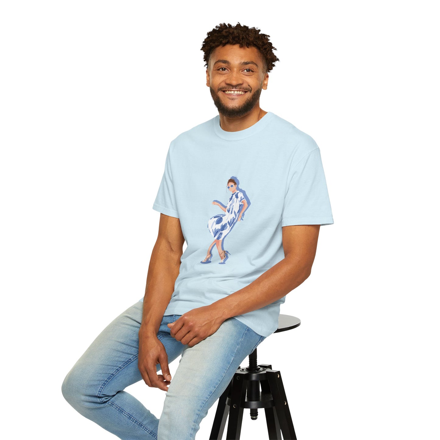 Dancing Girl | Fashion Dyed Unisex T-Shirt