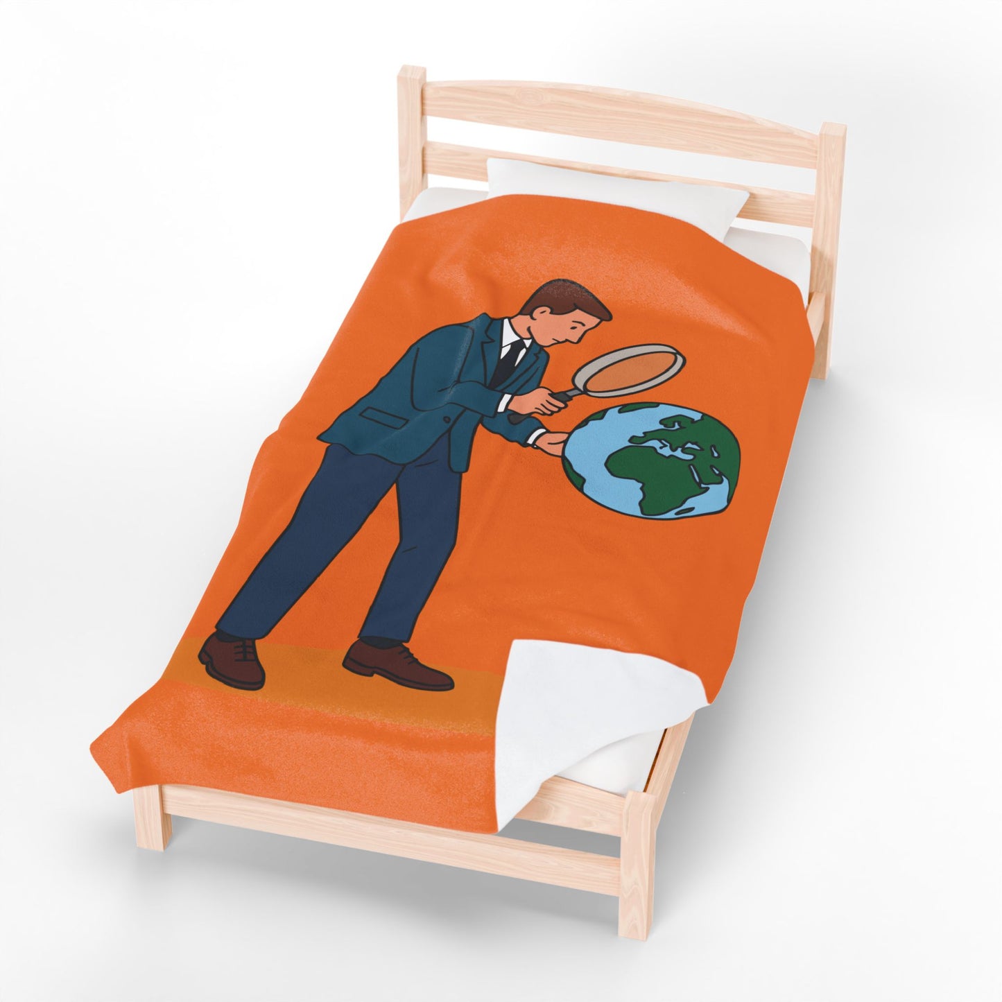 Velveteen Plush Blanket | “Lost Ham” Edition | Soft, Smart & Fun