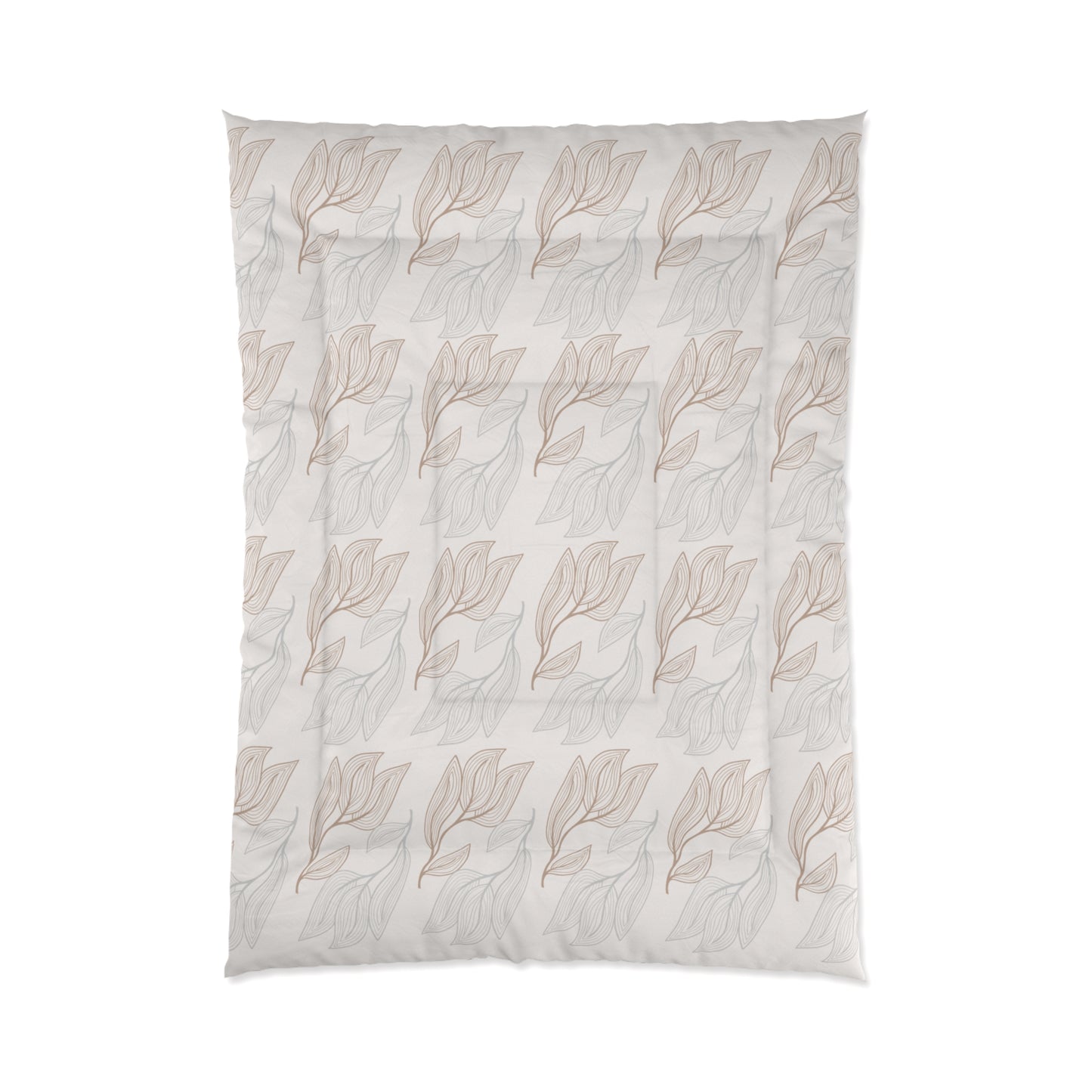 Luxury Canopy Comforter | Abstract Nature Leaf Design